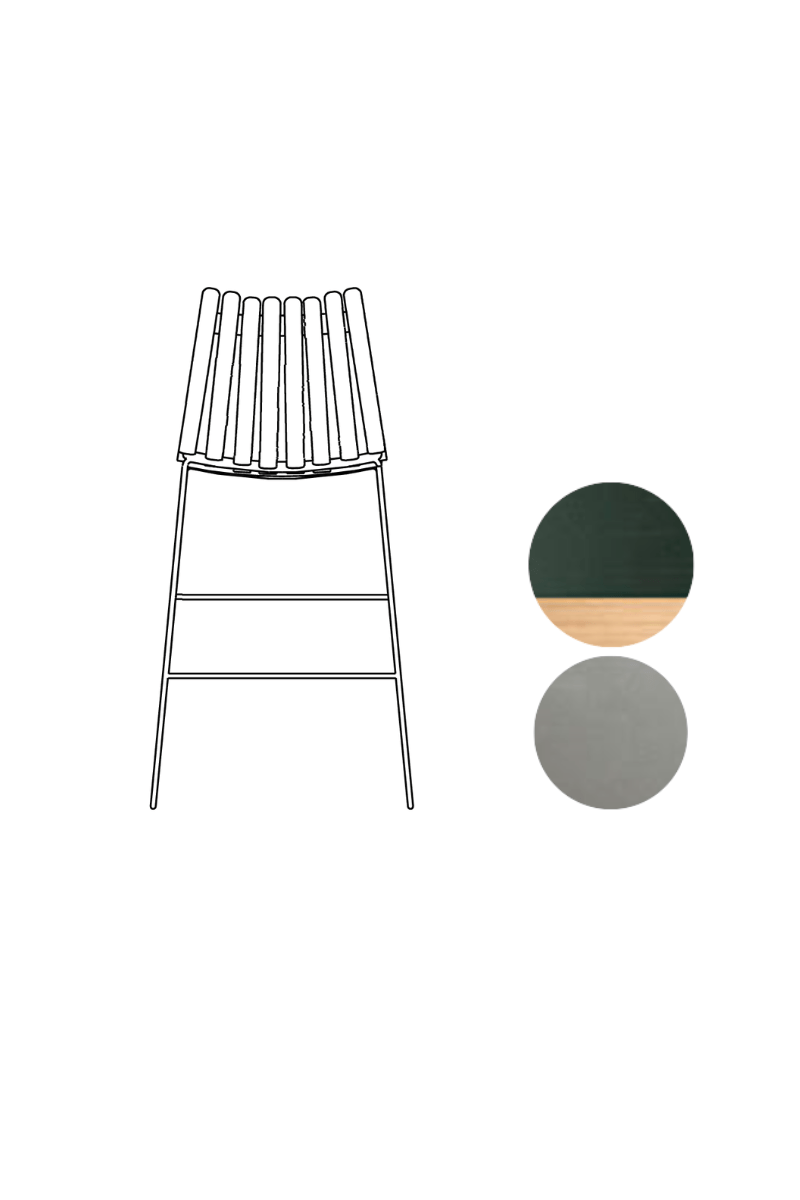 Scandia Bar Stool 75cm